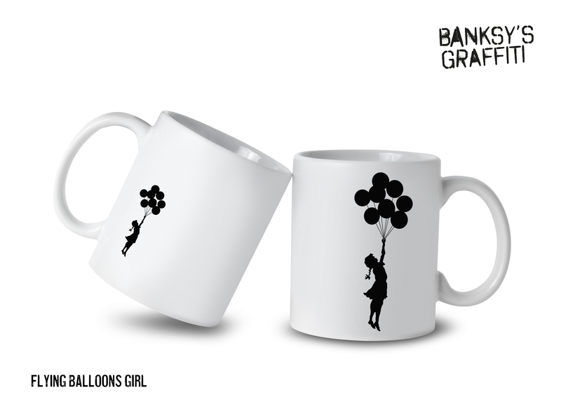 Banksy - Ceramic Mug 325ml