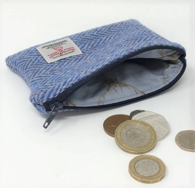 Created by the Ridley's - Wallet - Blue herringbone