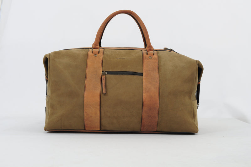 duffelbag leder