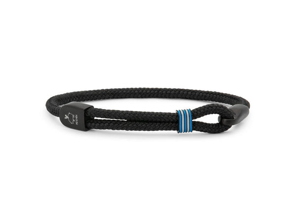 Pig&amp;Hen - Bracelet 'Captain Carl' - Black &amp; Black