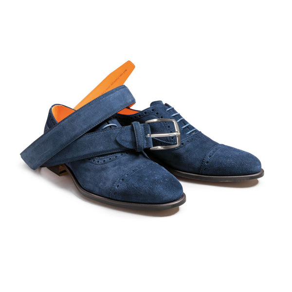 Maxime Tanghe - Belt 'Blue Suede'