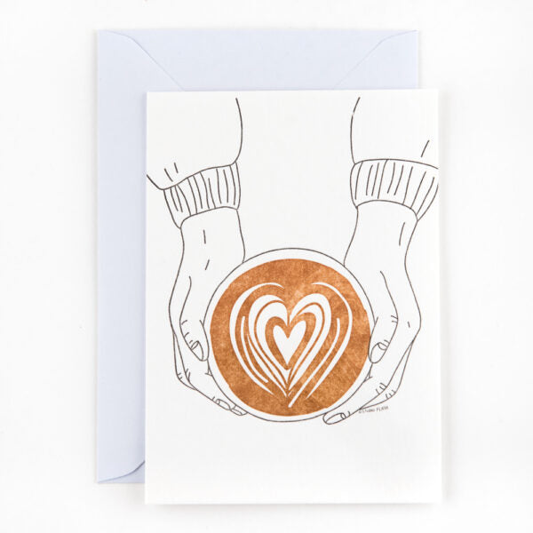 Studio Flash - Postcard 'CoffeeLove'