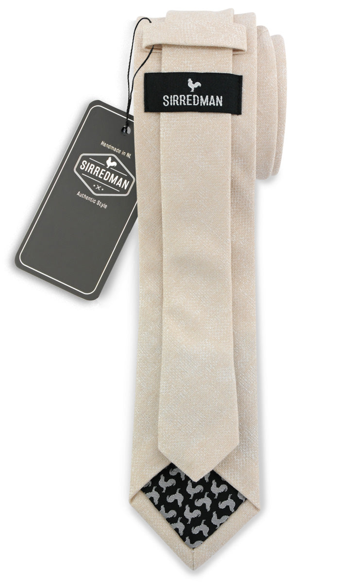 Sir Redman - Stropdas 'Necktie sposo stiloso' beige