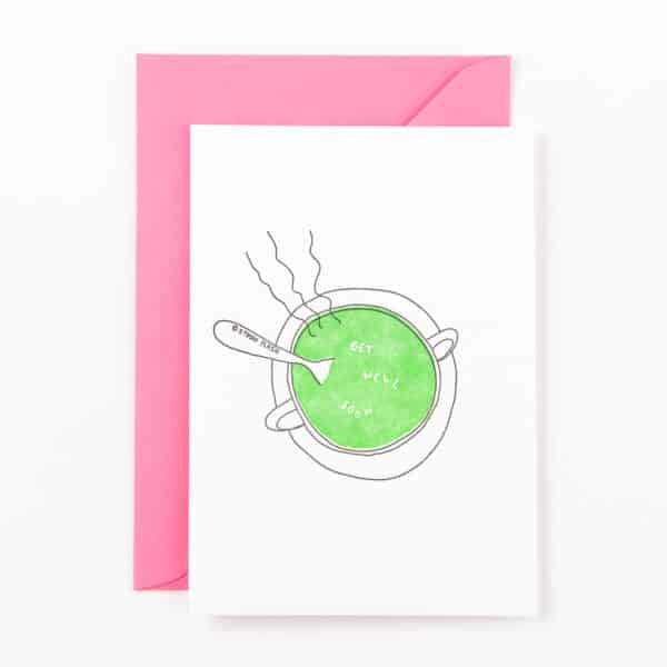 Studio Flash - Postcards 'Get Well Soon Soup'