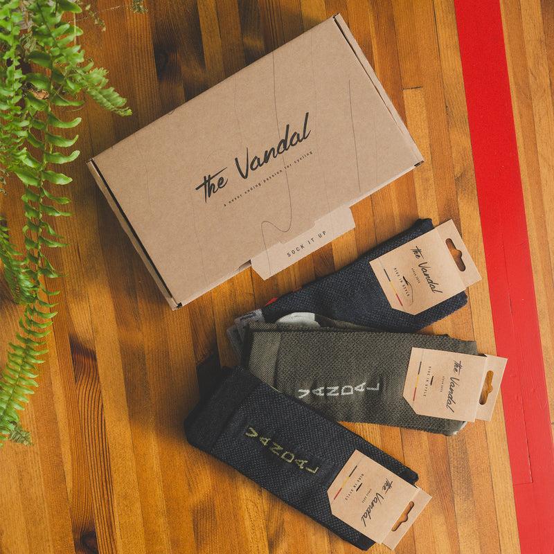 The Vandal - Cadeaubox sokken 'Merino'