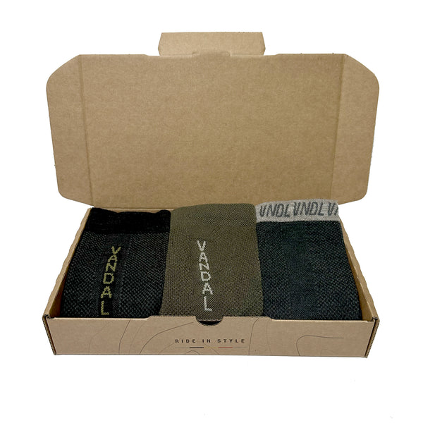 The Vandal - Cadeaubox sokken 'Merino'