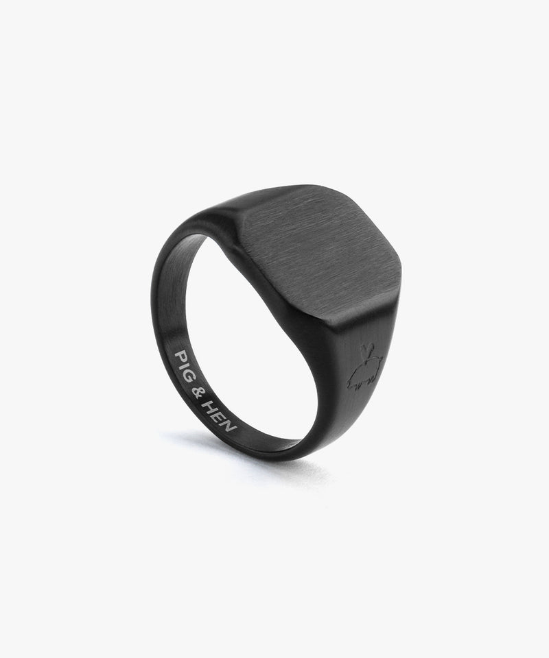 Pig&amp;Hen - Ring 'Signet 16mm'