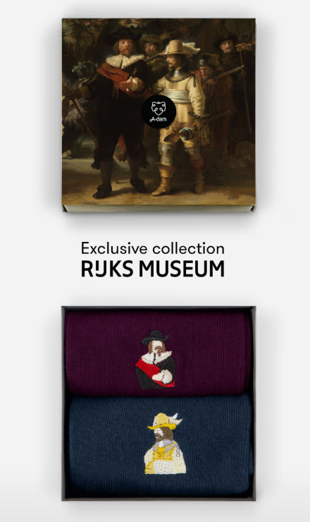 A-dam - Sokken set 'rijksmuseum'