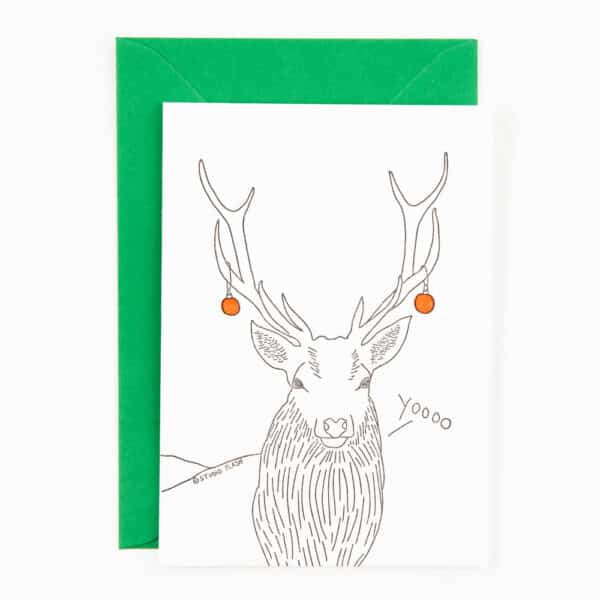 Studio Flash - Postcard 'Reindeer Yoooo'