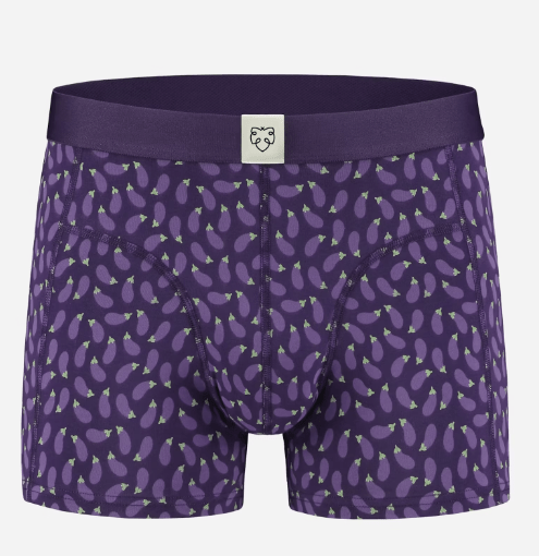 A - dam - Boxerbrief 'Aubergin' - Loostermans - A - dam