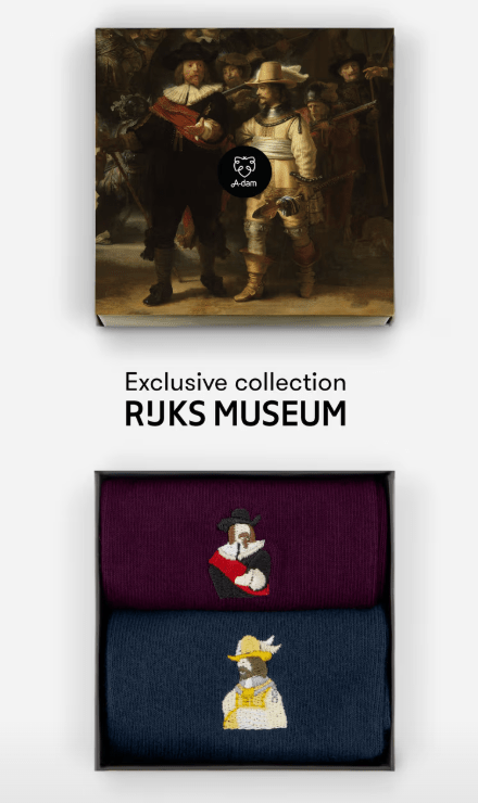 A - dam - Sokken set 'rijksmuseum' - Loostermans - A - dam