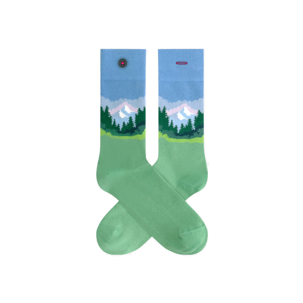 A-dam - Socks 'Bob Ross Painting' – Loostermans