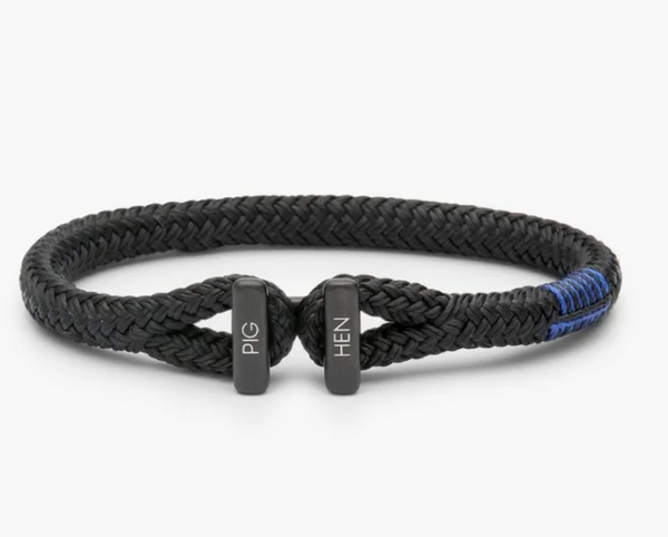 Pig&amp;Hen - Bracelet 'Icy Ike' - Black &amp; Black